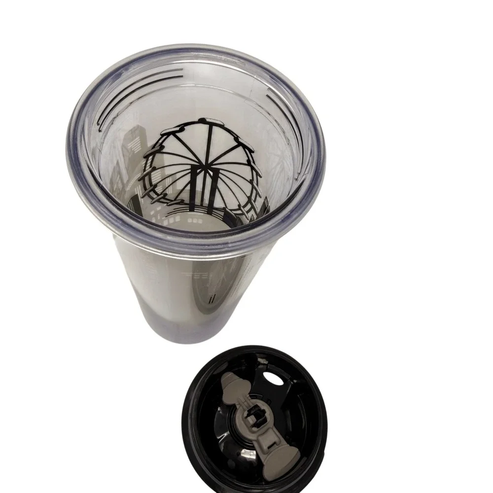 Starbucks Singapore Tumbler 2022‎ Pre-Owned 16oz Ferris Wheel City Design